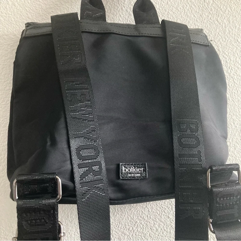Botkier Mini Trigger Backpack Black Nylon Minimal Streetwear Utility Fall School